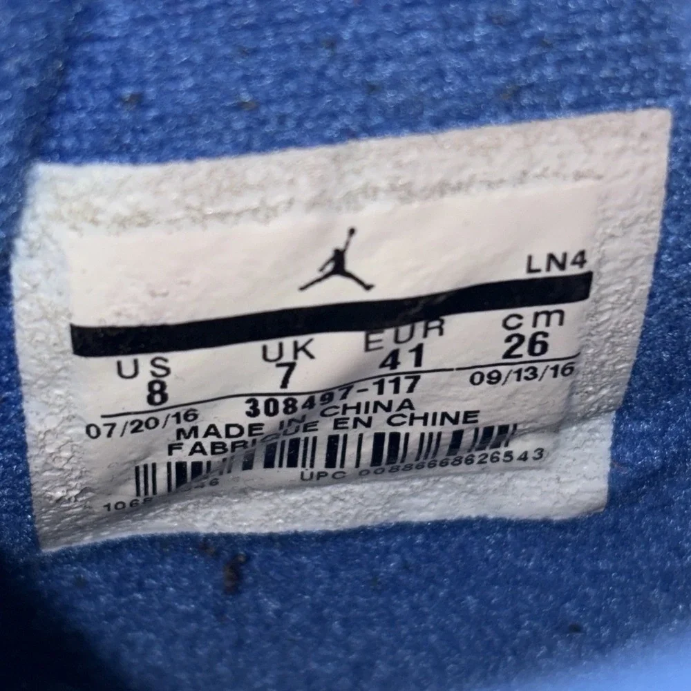 Size 8 Nike Air Jordan 4 Retro Motorsports‎ 2017 Sneaker 308497-117